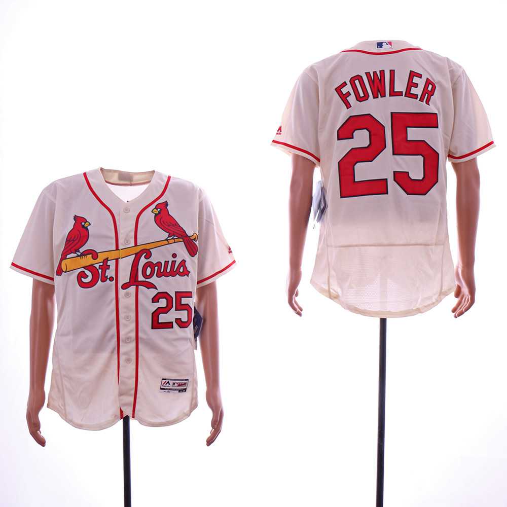 Cardinals 25 Dexter Fowler Cream Flexbase Jersey Dzhi,We sell and wholesale Cardinals 25 Dexter Fowler Cream Flexbase Jersey Dzhi on line form chian!